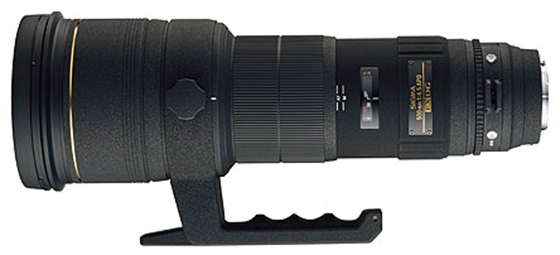 Обзор объектива Sigma APO 500mm F4.5 EX DG HSM